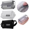 Mini Clear Nylon Mesh Cosmetic Bags Cute Small Lipstick Makeup Bags Pouch for Women Small Data Line Key Earphone Organizer