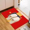 Spanish National Emblem Printed Office Carpet Chair Cushion  Entryway Rug, Rugs for Living Room, Bedroom Christmas gifts