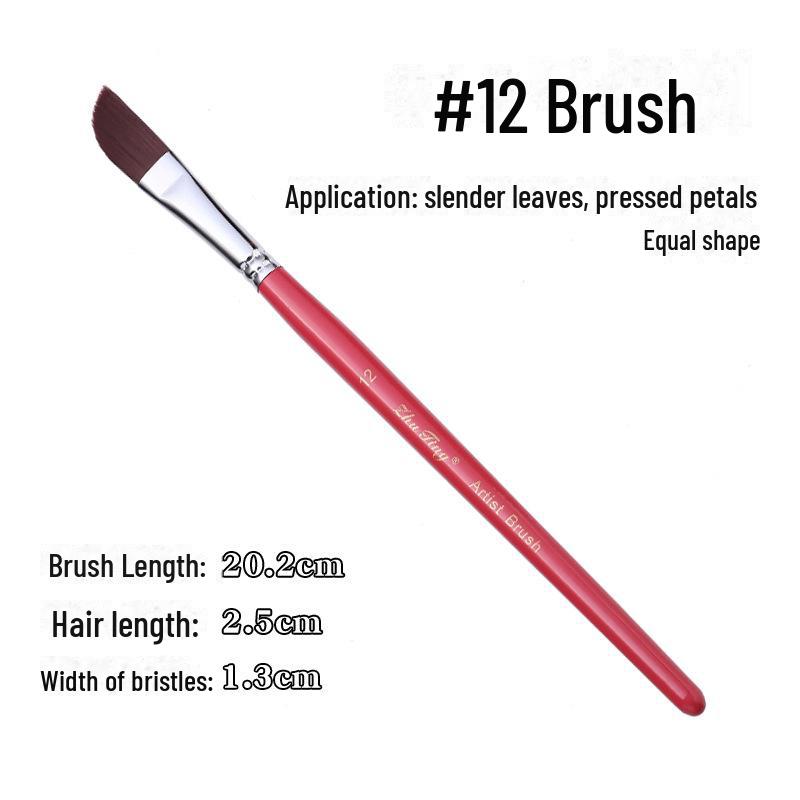 17-Piece Face Painting Brush Set for Various Artistic Techniques Like Line Work, Embossing, Blending, and More.
