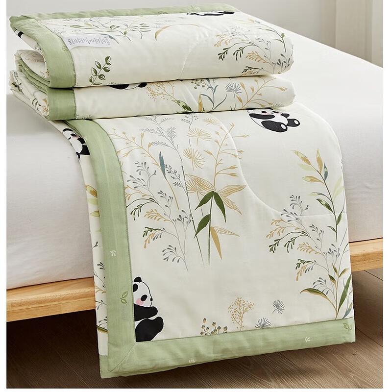 LiLang Machine Washable Cotton Summer Quilt