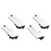 4PCS Pearl White Door Handle Set Front & Rear For Ford F150 Pick-up Truck FL3Z1522405AA JC3Z2522404AA JC3Z2626605AA