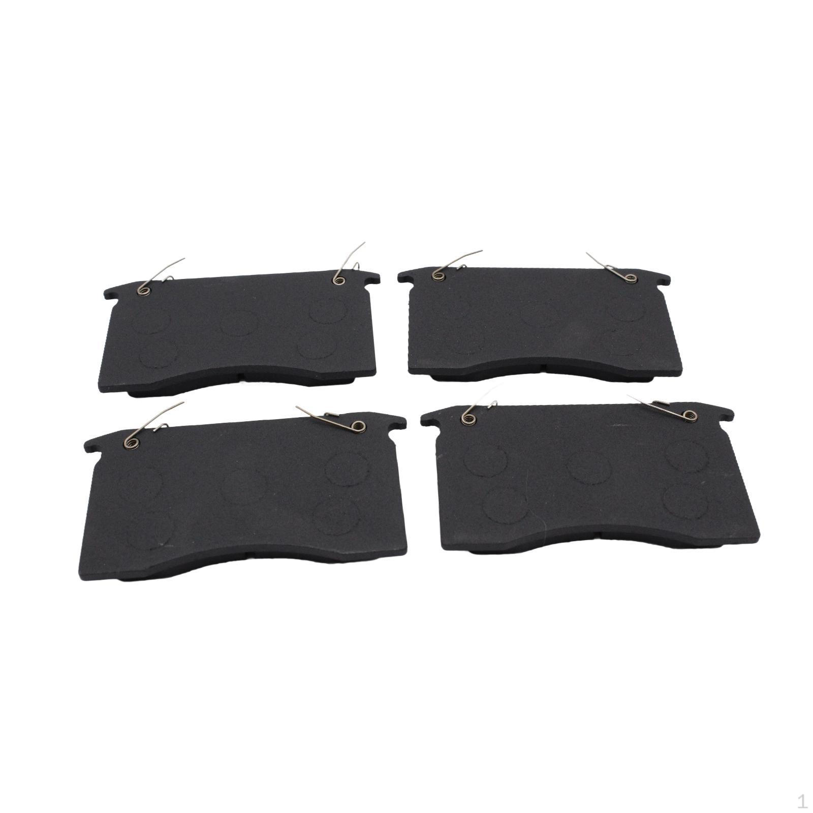 

4x Trailer Disc Brake Pads Set, Caliper Pads, Repair Parts Easy to Use Installation