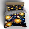 Planets and Stars. Bedding Duvet Cover Sets Duvet Covers Pillowcases Gifts (1 * Duvet Cover 2 * Pillowcases, Without Duvet Insert)