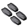 4pcs Mosquito Net Fine Holes Prevents Insects Mosquito Head Net Mesh for Camping Hiking Ourdoor