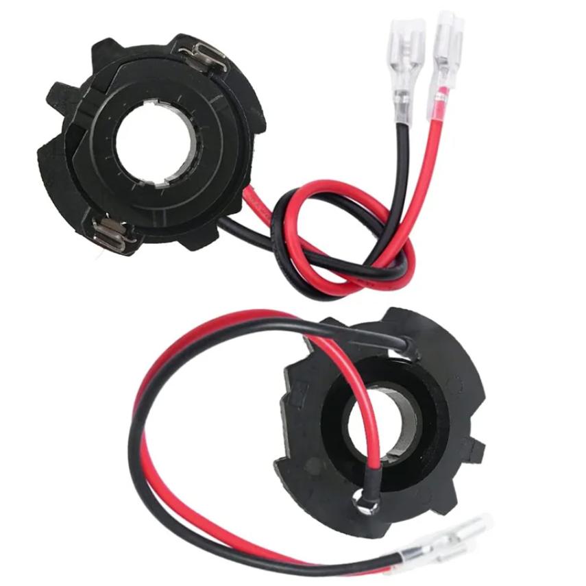 2 Pcs H7 LED Headlight Bulb Base Holder Retainer Headlamp Socket Adapter For Golf 5 MK5 2pc