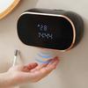 Automatisk skumtvåldispenser 350 ml Väggmonterad USB Beröringsfri Handtvåldispenser med Klister för Badrum Kök