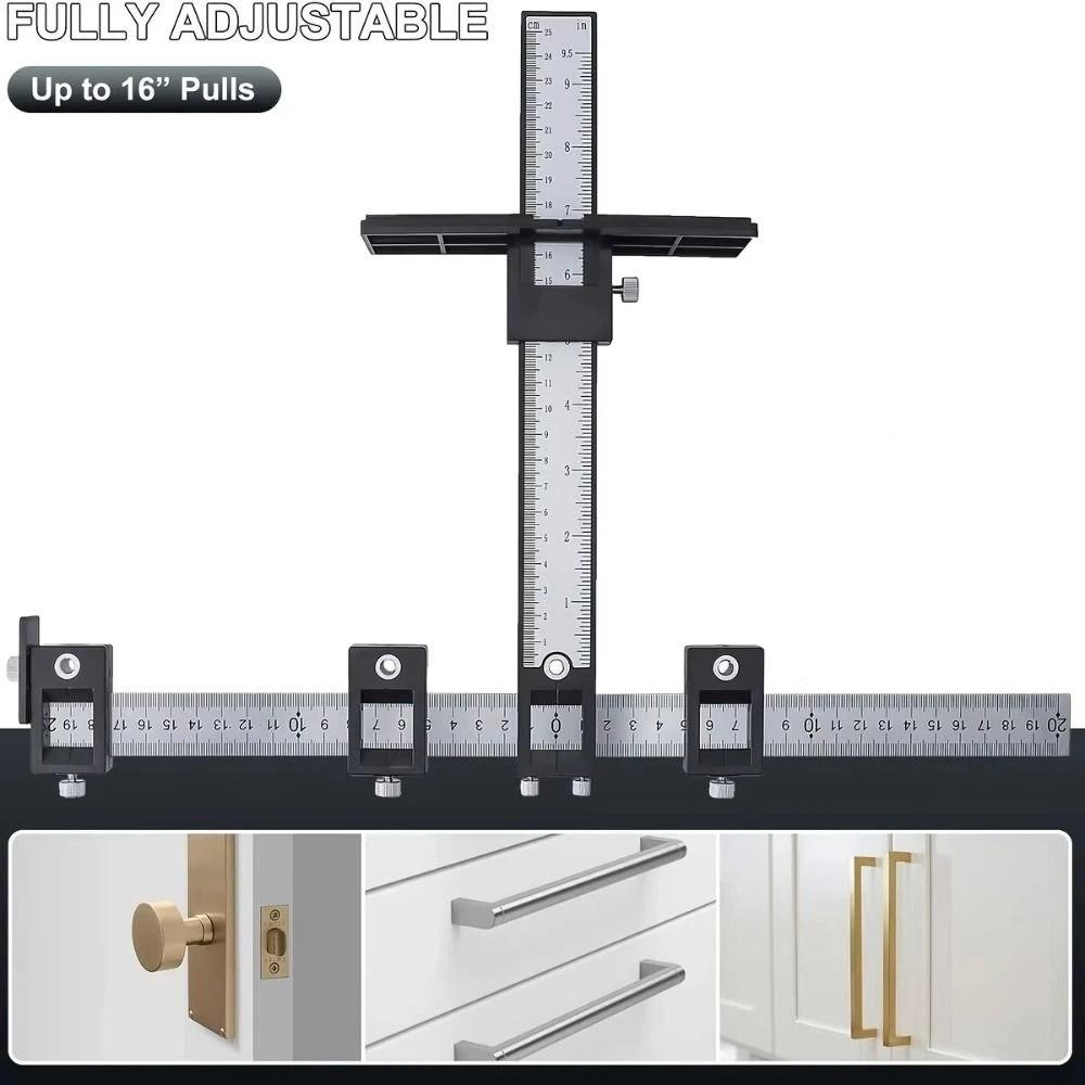 Corrosion Resistant Drill Guide Hardness Hole Punch Jig Woodworking Punch Locator Installation
