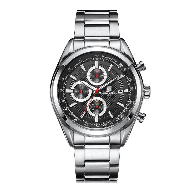 Ballentinoludi Vr6555B-Bkwt Men'S Metal Watch