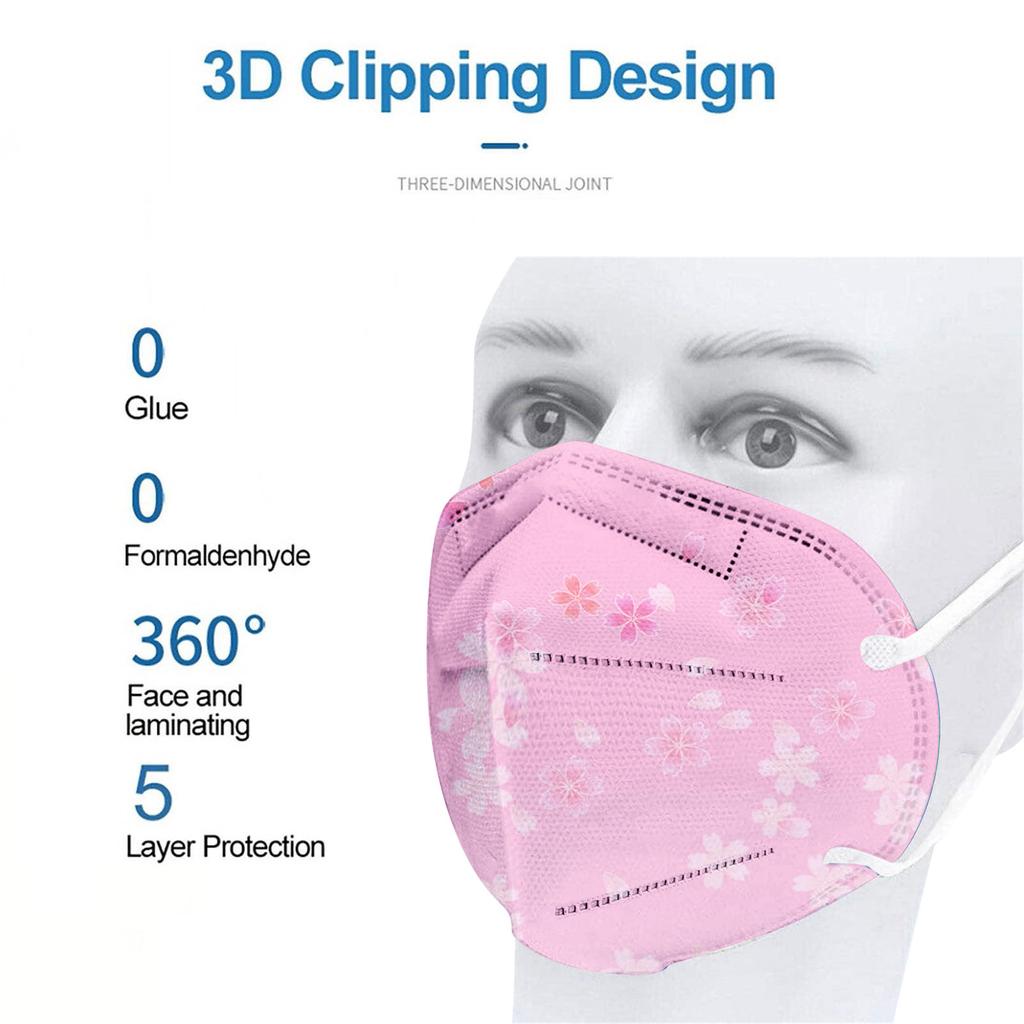 Adult High-Density Mask Wind Mist Pollution Filter