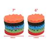 5Pcs 150/180mm Car Polishing Pads 5/6/7inch Sponge Polisher Clean Waxing Tool Auto Beauty Polishing Kit Buffing Cleaning Tool