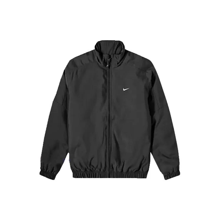 Nike Solo Swoosh Satin Bomber Jacket Asia Sizing (Unisex) Puffer Jackets DN1267 010