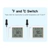 Tuya Zigbee WiFi Temperature Humidity Sensor 1M External Sensor Cable Probe APP Remote Control Work With SmartLife Yandex Alexa