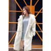 Autumn and Winter New Imitation Fox Fur Coat Mid-length Fur Coat Women's Loose Fashionable Warm Coat
