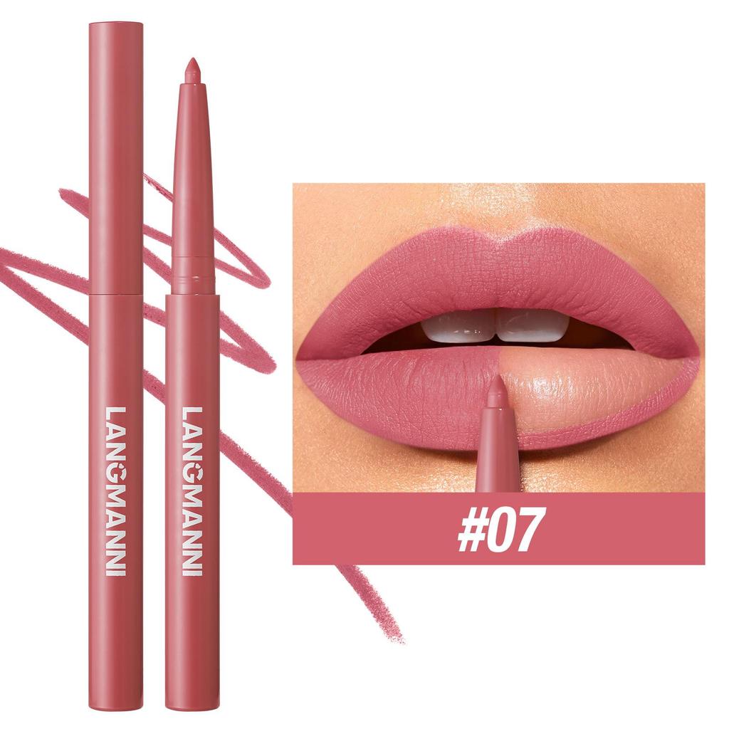 Matita Labbra Opaca 12 Colori Impermeabile Stain Labbra Volumizzante Rossetto Nude Naturale Rosa Matita Labbra Contorno Labbra Professionale Trucco Contorno