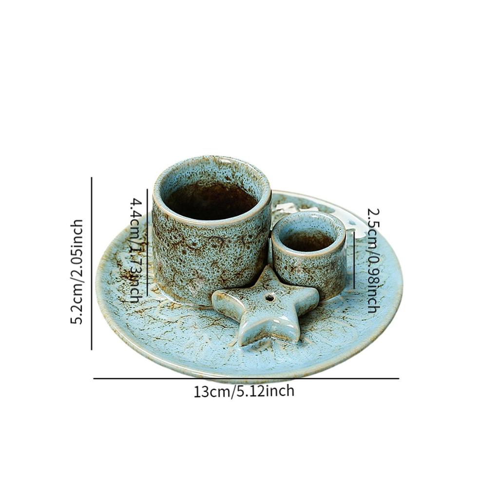 Incense Candle Holder Sage Holder Modern Decoration Incense Burner Palo Santo