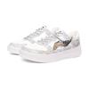 Li Ning Floating Boat Wear Resistant And Lightweight Low Top Skateboard Shoes Unisex White Gray AGCS419-1(Team1114-)