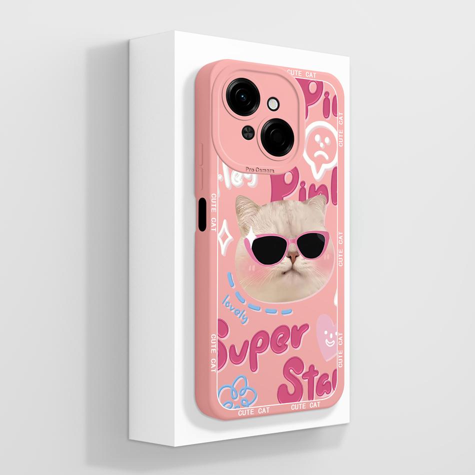 For Tecno Spark Go 1 / Spark Go 2025 Phone Case Astronaut Cartoon Fashion Soft Liquid Silicone Funda For Spark Go1 Back Cover