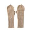 Half Finger Gloves For Men Women Cashmere Wool Blend Flip Cover Handwear For Smartphone Compatibility Winter Essential