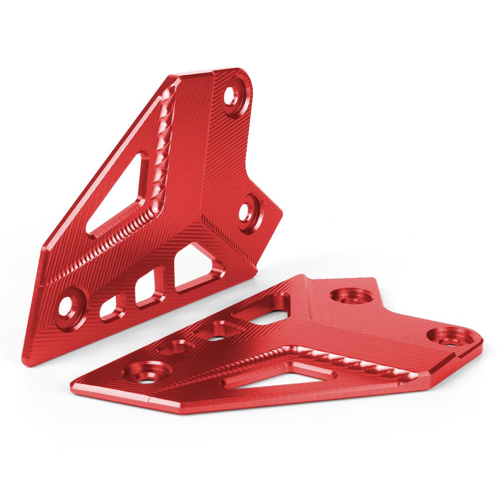 

Для Z900 2017 2018 мотоцикл подножка подножка задний комплект пяточная пластина Защитная пластина мотоцикла красный