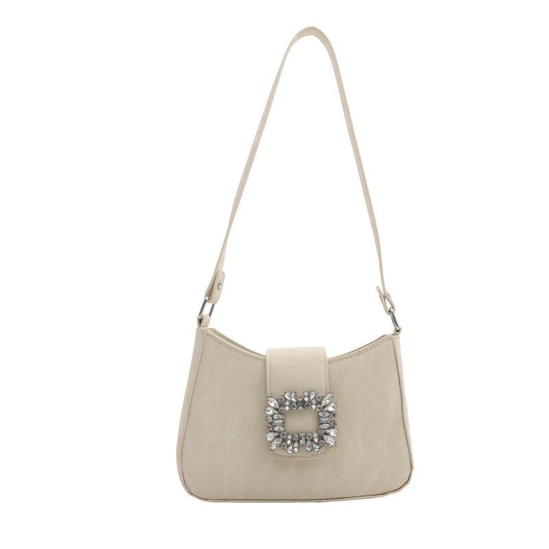 2024 Trendy Fashion Pu Shoulder Bag For Women Chic Underarm Design Medium Size