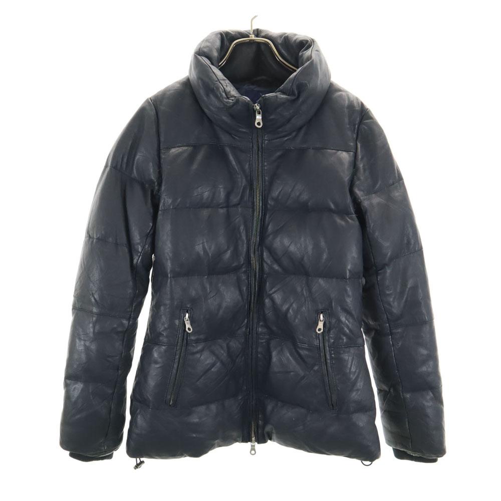 

AVIREX 6251030 Кожаная куртка из овчины с пухом S темно-синяя Женская Б/у