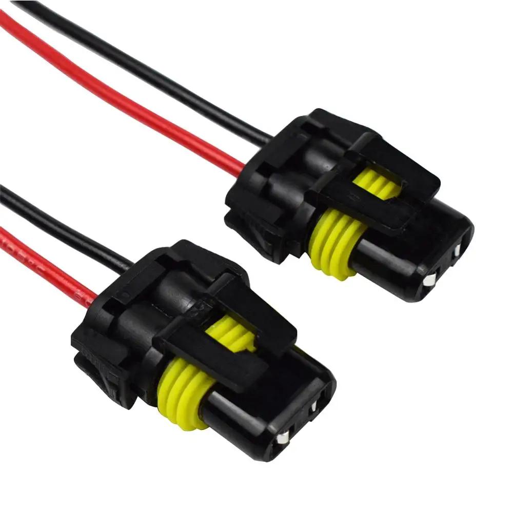 1-5Pairs 9005 9006 9012 9140 9145 9150 9155 HB3 HB3 H10 Bulb Socket Female Adapter Connector for Headlight Fog Lamp Lights