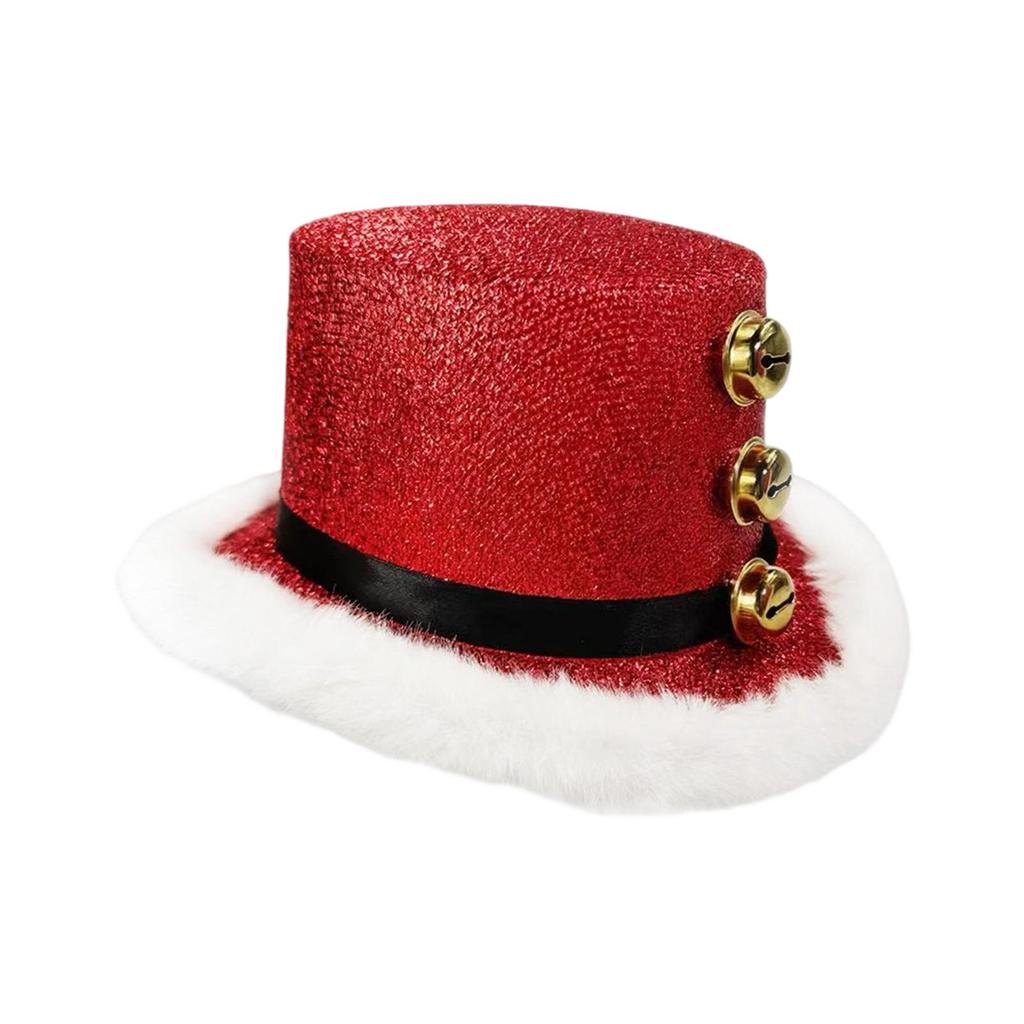 Christmas Top Hat Decor Xmas Decor for Carnival Masquerade Cosplay Party Favors