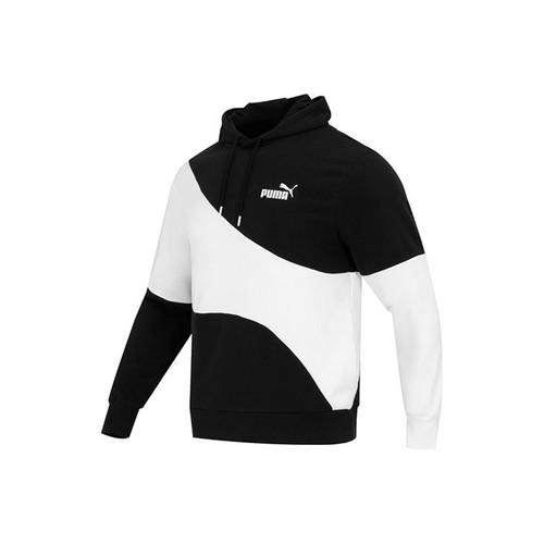 Puma Мужская черная спортивно-повседневная толстовка EU L