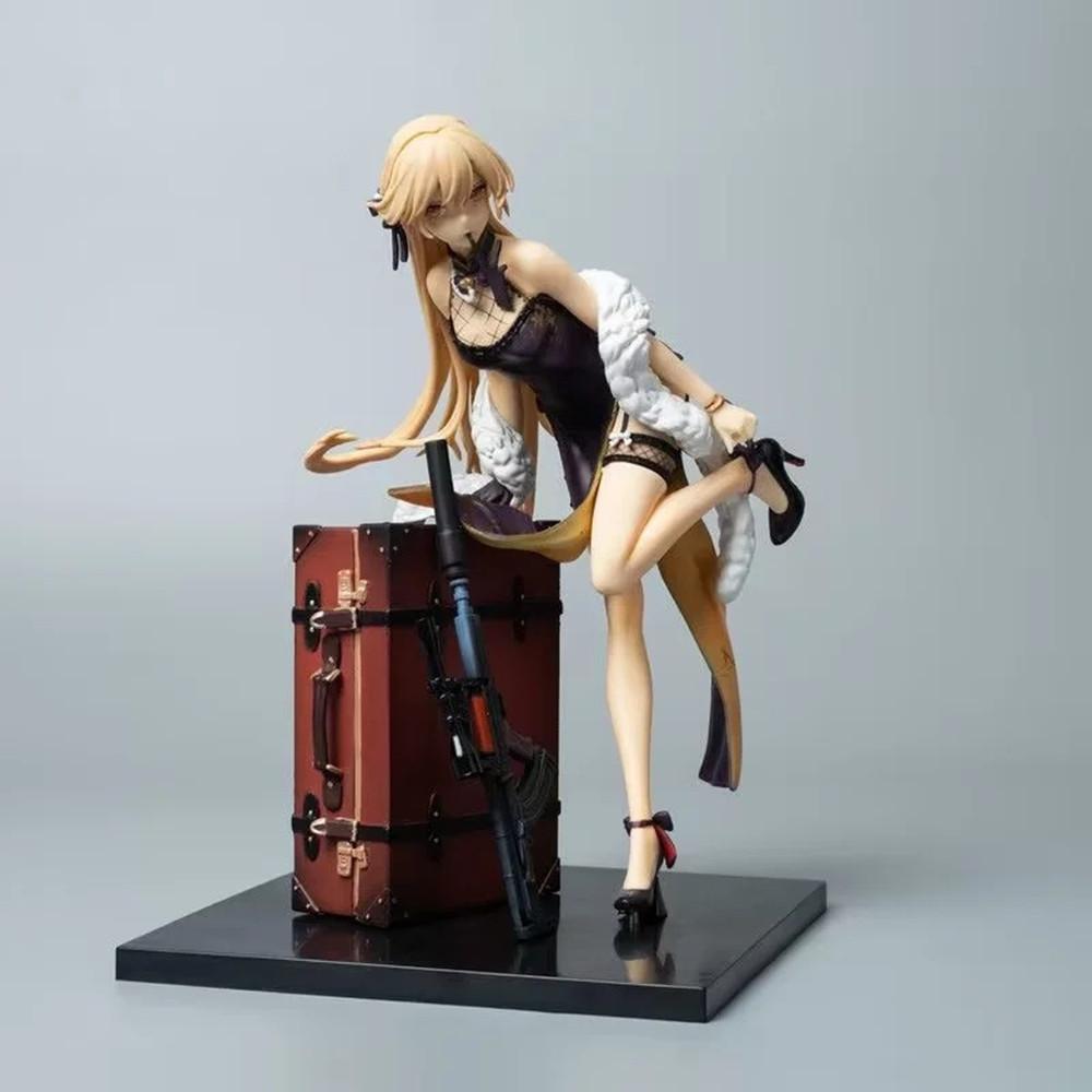 Hot Cartoon Girls' Frontline Ots-14 Hits Ziyu Xinshou Anime Cartoon Girl Model Statue Desktop Decoration Birthday Holiday Gift