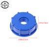 S60x6 IBC Wassertank Reduzieradapter Tote Adapter 1/2 Zoll 3/4 Zoll 1 Zoll Gartenschlauch Gallonen Wassertank Adapter