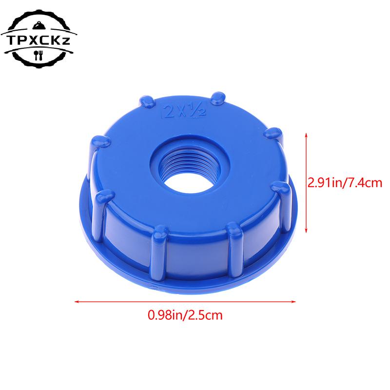 S60x6 IBC Wassertank Reduzieradapter Tote Adapter 1/2 Zoll 3/4 Zoll 1 Zoll Gartenschlauch Gallonen Wassertank Adapter