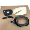 Auto Left Right Rear Heated Mirror Glass Frame Turn Signal Light Side Mirror Cover for Hyundai SantaFe IX45 2013 2014 2015 2016