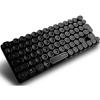 Clavier Mini Sans Fil/Filaire/Bluetooth/2.4G/USB-C Style Machine à Écrire HKW Clavier Mécanique à Interrupteurs Bleus Disposition Japonaise Norme JIS