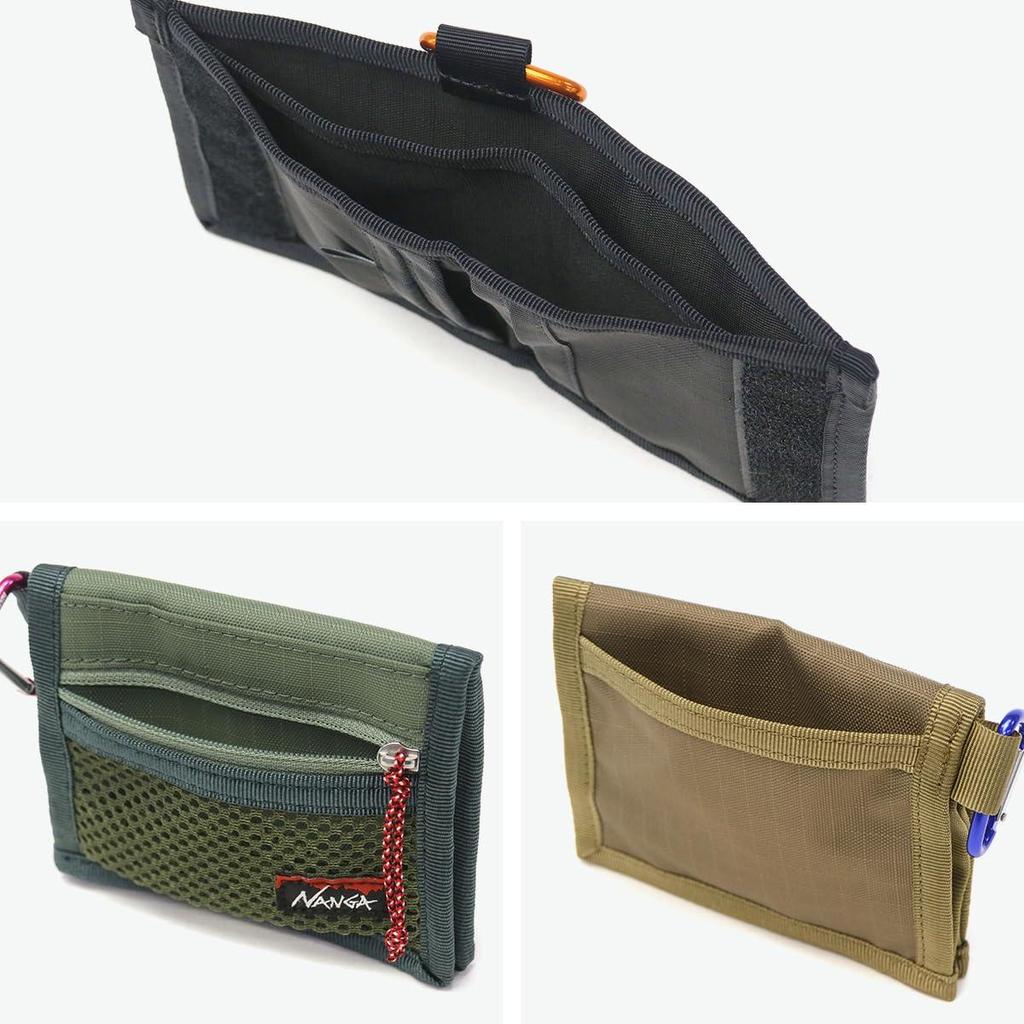 NANGA NANGASPEAKEASY COMPACT WALLET Mini Wallet Accessories Outdoor Casual Coin Card Bill Compact