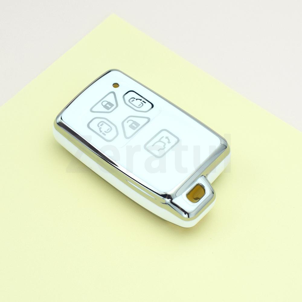4/5 Buttons Tpu Car Key Case Cover Remote Fob Shell Holder For Toyota Rav4 Premio Auris Rukus Vanguard Estima Alphard Vellfire
