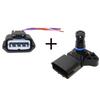451 820 69 10 MAP Sensor Manifold Intake Air Absolute Boost Pressure Sender For Smart Fortwo Cabrio 451 1.0 2007-2016 1865A049