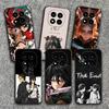 A-Attack On T-Titan Mikasa Soft Phone Case for Xiaomi Redmi Note 12 13 14 15 Pro Plus 11 12S 11S 11T 10 4G Black Cover Back Shel
