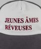 Wig Jeunes Ames 5-Panel Two-Tone Washed Ball Cap - Charcoal