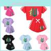 Print Wicked Children Short Sleeved Short Style Suit Pajama Clothing Fashion