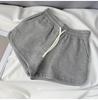Women's A-line Slimming Terry Cotton Sport Shorts for Summer