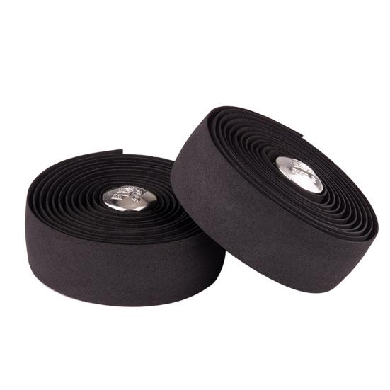 2 шт. Простая велосипедная обмотка руля, дышащая, амортизирующая защита, хорошая текстура, велосипедная обмотка руля для шоссейного велосипеда чёрный
