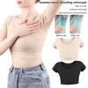 Chaleco Absorbe Sudoración Axilas Malla Secado Rápido Forma Camiseta Transpirable Absorción de Sudoración Manchas Anti-Sudor Seda de Leche