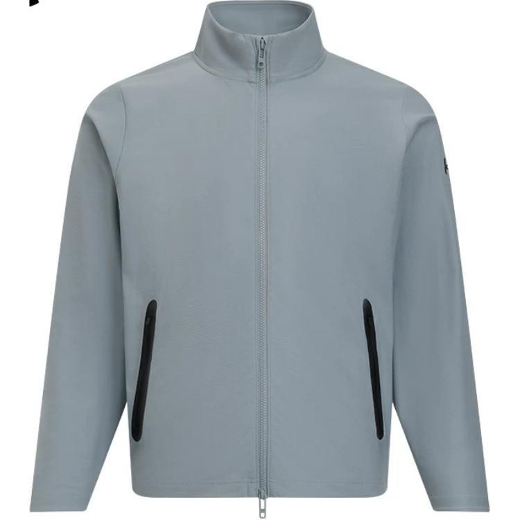 

Under Armour Unstoppable Series Stand Collar Fashion Soft Versatile Long Sleeve Jacket Men Jacket Harbor-Blue 6003087-465 L