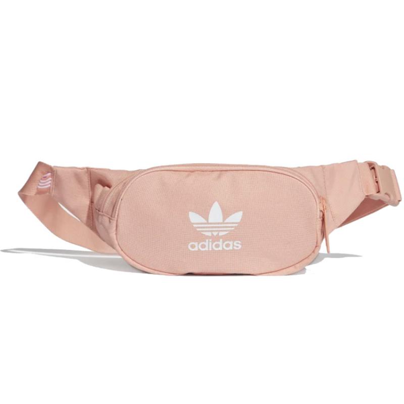 Adidas Rucsac de șold original din poliester, Geantă tip sling, Geantă de umăr, Geantă crossbody unisex roz Adidas DV2401