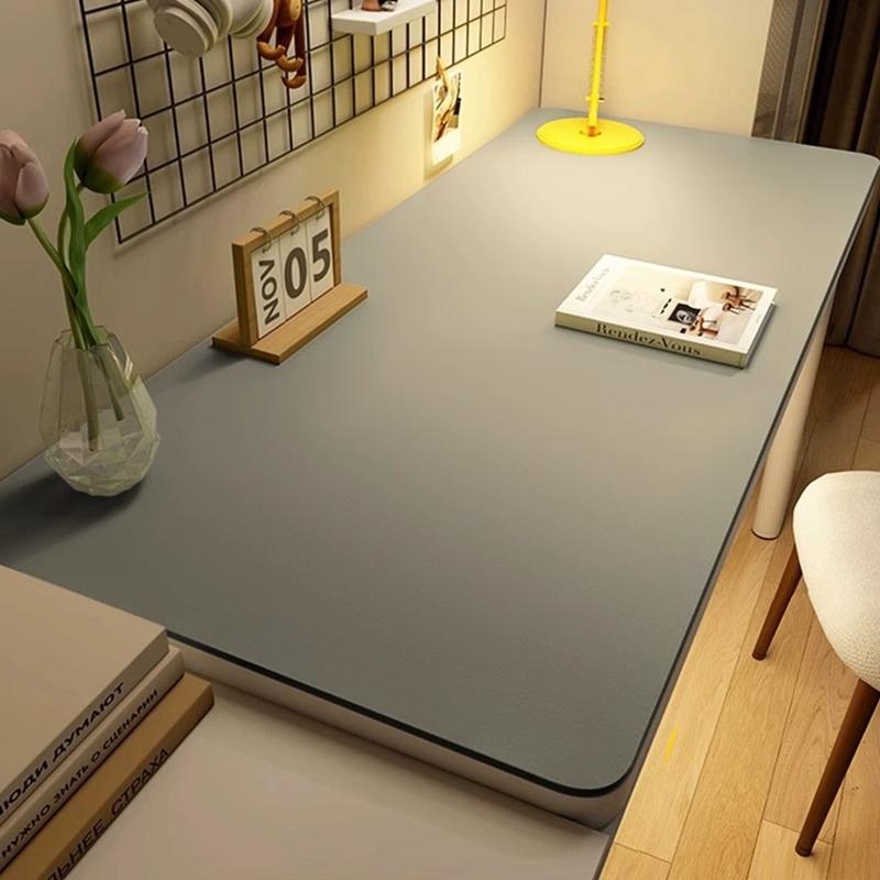 Eco-Friendly Non-Slip Desk Mat for Kids - Durable, Oil-Proof Leather School & Coffee Table Protector