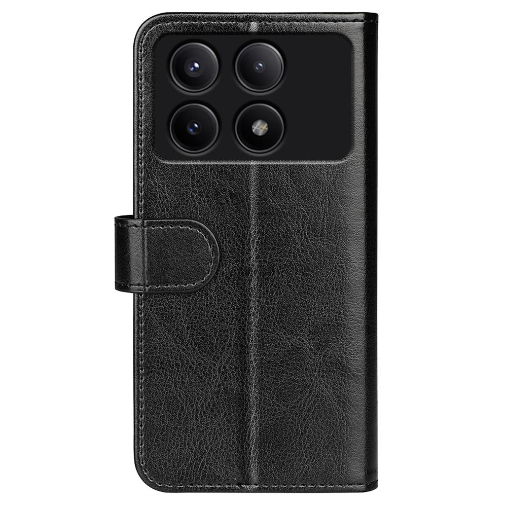 For Xiaomi Redmi K70E 5G/Poco X6 Pro 5G Case Viewing Stand Leather Phone Cover