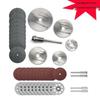 Power Drill Circular Saw Blade Set - High-Speed Steel Thin Cutting Disc for Woodworking and Electric Grinder