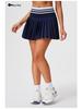 Cai Jue Women's Pleated Tennis & Badminton Skirt with Built-in Shorts & Pockets, Anti-exposure Design