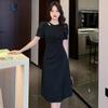 2026 Black Elegant Hepburn-Style Summer Dress for Women