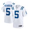 Mens Womens Indianapolis Colts NFL Football Jersey Custom Number 5 Or 28 Embroidered Sportswear Basketball Training Gym Wear